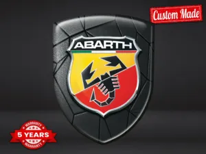 Fiat Abarth Custom Vinyl Stickers Cars Edition Tuning Premium